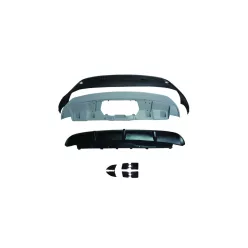 Diffuser BMW X6 E71 E72 Rear Matt Black