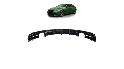 Diffuser BMW 3 F30 F31 Rear Gloss Black