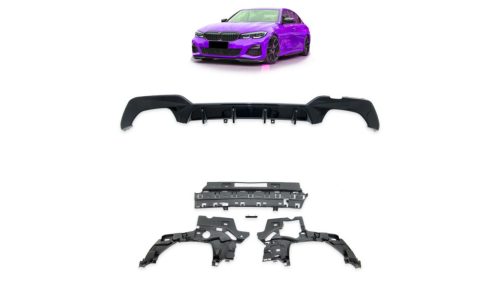 Diffuser BMW 3 G20 G21 Rear Gloss Black