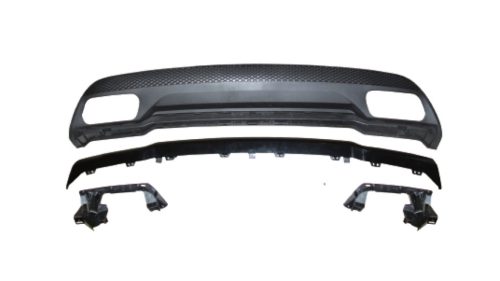 Diffuser Mercedes-Benz A W176 Rear Matt Black