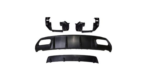 Diffuser Mercedes-Benz A W176 Facelift Rear Gloss Black