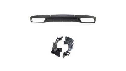 Diffuser Mercedes-Benz C C205 A205 Cabrio Rear Black