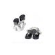 Diffuser Mercedes-Benz E C238 A238 Rear with Pipes black