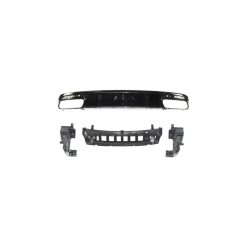 Diffuser Mercedes-Benz S C217 A217 Rear Street Black
