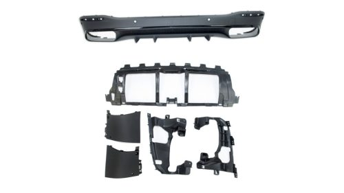 Diffuser Mercedes-Benz GLE V167 Rear Black