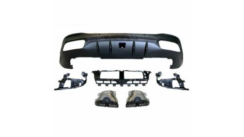 Diffuser Mercedes-Benz GLE C167 Rear Silver