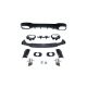 Diffuser Mercedes-Benz CLA C118 X118 Rear with Pipes black