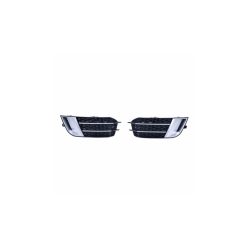 Fog Light Covers Audi A1 8X Silver