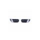 Fog Light Covers Audi A1 8X Silver