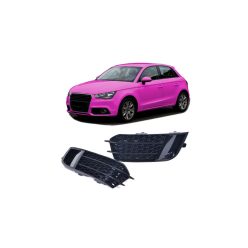 Fog Light Covers Audi A1 8X Gloss Black