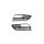 Fog Light Covers Audi A3 8V Chrome Black