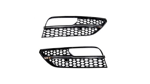 Fog Light Covers Audi A3 8V Chrome Black