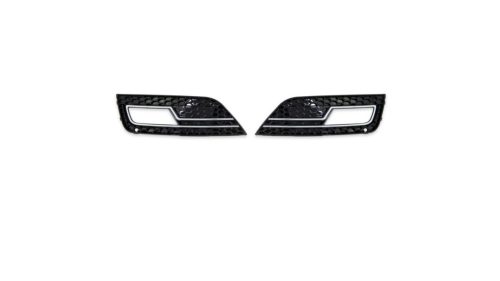 Fog Light Covers Audi A4 B8 Facelift Chrome Black