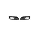 Fog Light Covers Audi A4 B8 Facelift Chrome Black