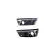 Fog Light Covers Audi A4 B9 Silver