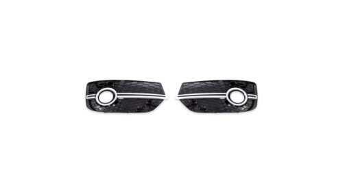 Fog Light Covers Audi Q3 8U Chrome Black