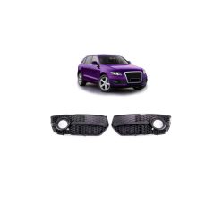 Fog Light Covers Audi Q5 8R Gloss Black