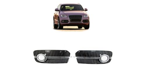 Fog Light Covers Audi Q5 8R Facelift Chrome Black