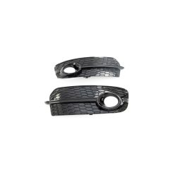 Fog Light Covers Audi Q5 8R Facelift Gloss Black