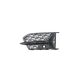 Fog Light Covers Audi A6 C8 Gloss Black