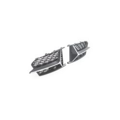 Fog Light Covers Audi A6 C8 Silver