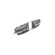 Fog Light Covers Audi A6 C8 Silver