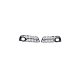 Fog Light Covers Audi A5 8T Gloss Black
