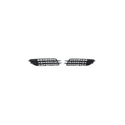 Fog Light Covers Audi A6 C7 Allroad Gloss Black