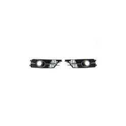 Fog Light Covers Audi A6 C7 Facelift Gloss Black