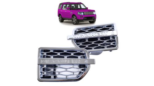 Mesh Land Rover Discovery IV L319 Facelift Fender Grille Chrome