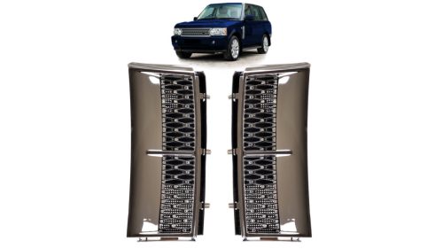 Mesh Land Rover Range Rover III L322 Fender Grille Chrome
