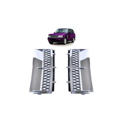   Mesh Land Rover Range Rover III L322 Fender Grille Chrome Silver