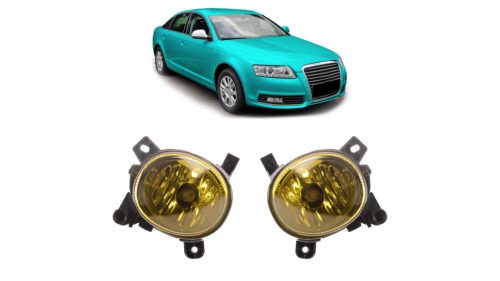 Fog Lights Audi A6 C6 A4 B8 Q5 SEAT EXEO Yellow