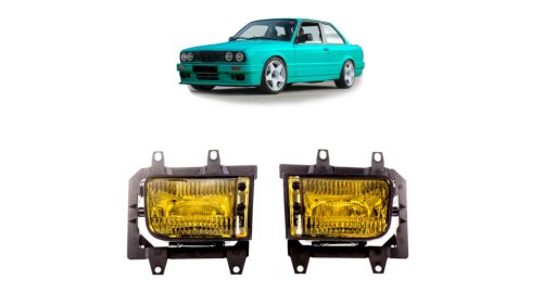 Fog Lights BMW 3 E30 Facelift Yellow