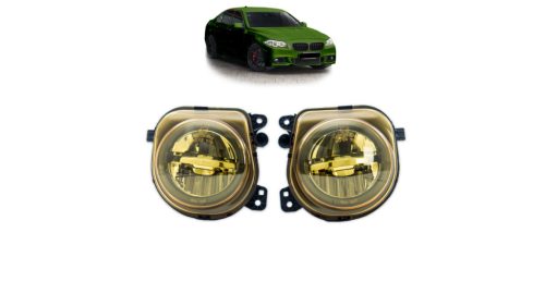 Fog Lights BMW 5 F10 F11 Facelift Yellow