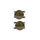 Fog Lights Citroen C4 III C5 II C4 II C6 C4 I C4 PICASSO Yellow