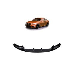   Diffuser BMW 2 F22 F23 Front Bumper M Performance Gloss Black