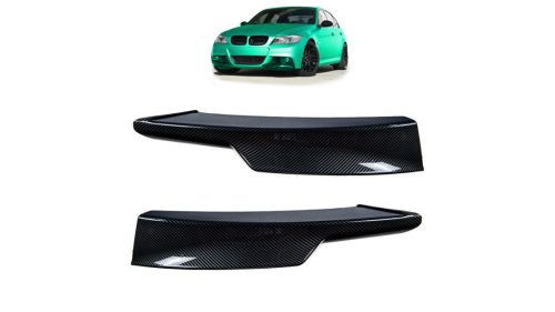 Diffuser BMW 3 E90 E91 Facelift Front Bumper Carbon Look