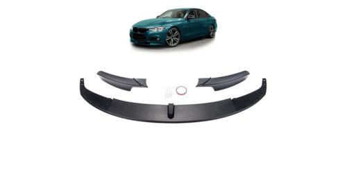 Diffuser BMW 3 F30 F31 Front Bumper Matt Black