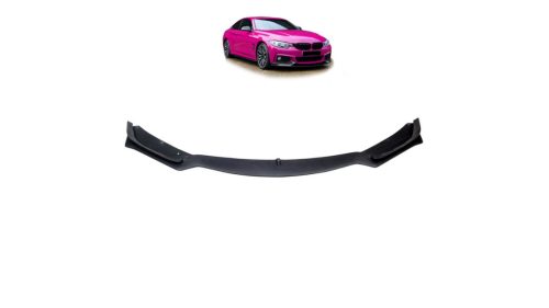 Diffuser BMW 4 F32 F33 F36 Front Bumper Matt Black