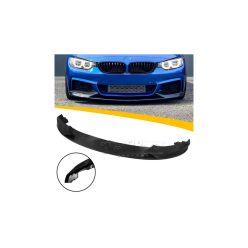 Diffuser BMW 5 F10 F11 Front Bumper Gloss Black