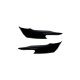 Diffuser BMW 3 E92 E93 Front Bumper Gloss Black