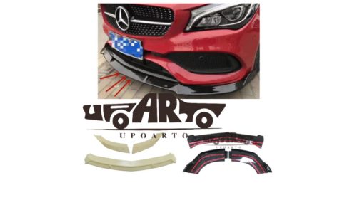 Diffuser Mercedes-Benz CLA C117, X117 Facelift Front Bumper Gloss Black