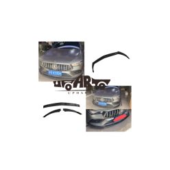   Diffuser Mercedes-Benz CLA C118 X118 Front Bumper Gloss Black