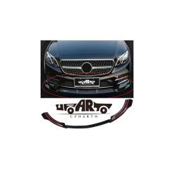   Diffuser Mercedes-Benz E W213 C238 S213 A238 Front Bumper Gloss Black