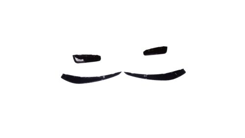 Diffuser Mercedes-Benz A W176 Front Bumper Gloss Black