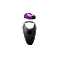   Gear Knob Carbon Fiber Trim suitable for BMW 4 (F32, F82) Coupe 4 (F33, F83) Convertible 3 (F30, F80) Sedan (F31) Touring 4 (F36) Gran Coupe 2012-2018