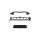 Grill Audi A3 8Y Silver & Gloss Black