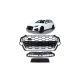 Grill Audi A4 B9 Facelift Silver & Gloss Black