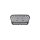 Grill Audi A6 C7 Facelift Silver & Gloss Black